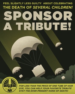 Hunger Games - Propagande Sponsor Hunger Games - Propagande Sponsor