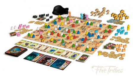 Five Tribes - Plateau de jeu