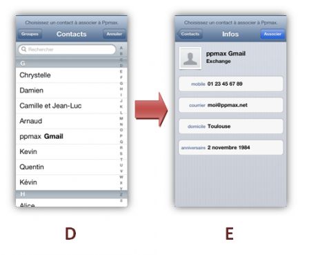 Processus contact Siri Google - 2 Processus contact Siri Google - 2