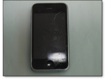 iPhone - Vitre fissurée