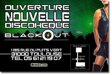 BlackOut Inauguration Toulouse