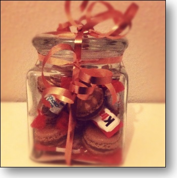 Macarons Kinder Schoko-Bons - Cadeau de Noël Macarons Kinder Schoko-Bons - Cadeau de Noël