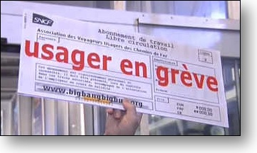 Changement Horaire Sncf - Usager en grêve Changement Horaire Sncf - Usager en grêve