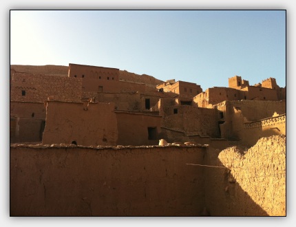 Carnets de voyages - Maroc 2011 -Ait Ben Haddou - Interieur cité 2