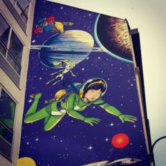 Bruxelles - Parcours BD - Yoko Tsuno Bruxelles - Parcours BD - Yoko Tsuno