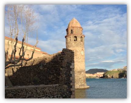 Collioure - Le clocher fortifié Collioure - Le clocher fortifié