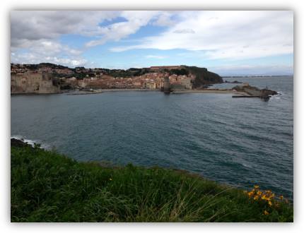 Collioure - Vue du fort Saint Elme Collioure - Vue du fort Saint Elme