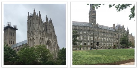 Cathédrale et Georgetown university