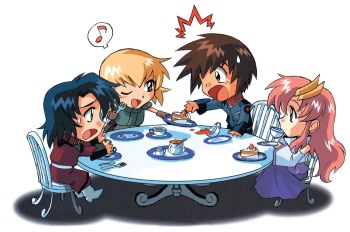Gundam SEED Club SD - Tea Time!