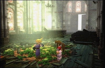 Final Fantasy 7 - Cloud et Aerith