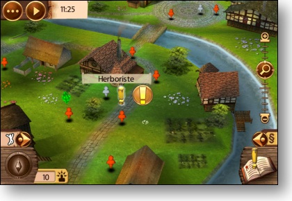 Sims Medieval Iphone - Carte Village Sims Medieval Iphone - Carte Village