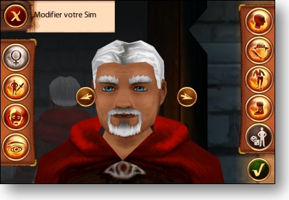 Sims Medieval Iphone - Création Personnage Sims Medieval Iphone - Création Personnage