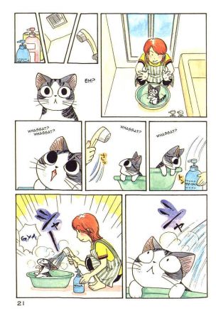 Chi - une vie de chat - le bain Chi - une vie de chat - le bain