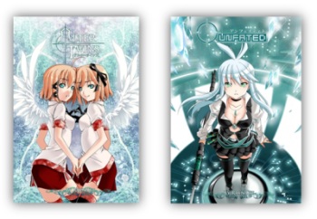 Unfated et Alter Twins de Raynart - covers Unfated et Alter Twins de Raynart - covers
