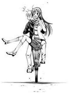 Kimi no Iru Machi - Yusuki et Haruto en vélo