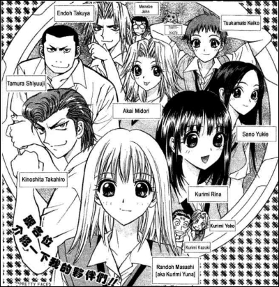 Pretty Face - Yasuhiro KANO - L'ensemble des personnages