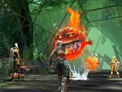 Final Fantasy 12: Combat de Ashe, Van et Fran contre King Bombos
