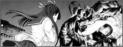 Eden no Ori - Rion face à la bete