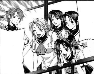 Kouji Seo : Cross over, les pompomgirls