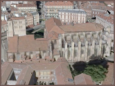Live Earth: Toulouse: La cathédrale Saint Etienne