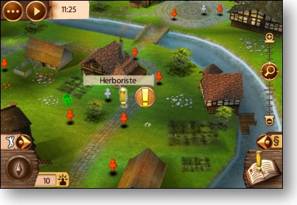 Sims Medieval Iphone - Carte Village